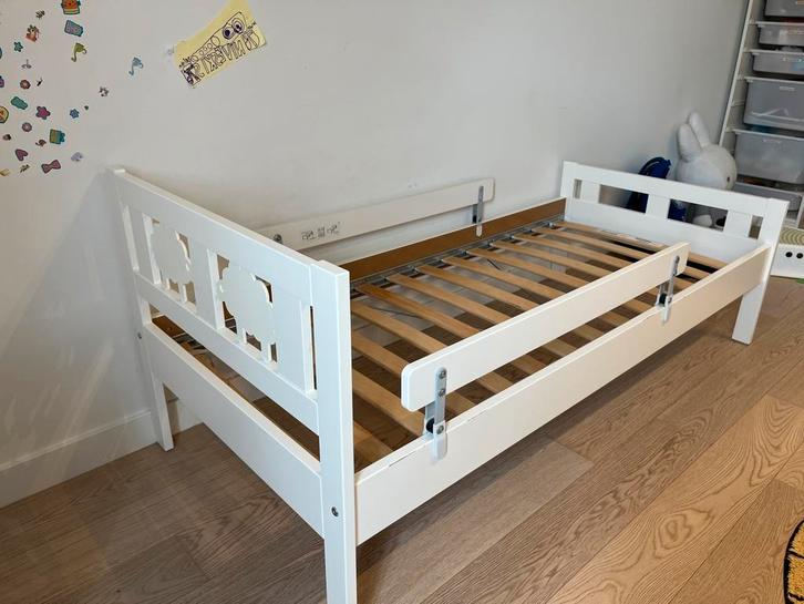 Peuterbed 70x160 cm, Kinderen en Baby's, Kinderkamer | Bedden, Gebruikt, Lattenbodem, Ophalen