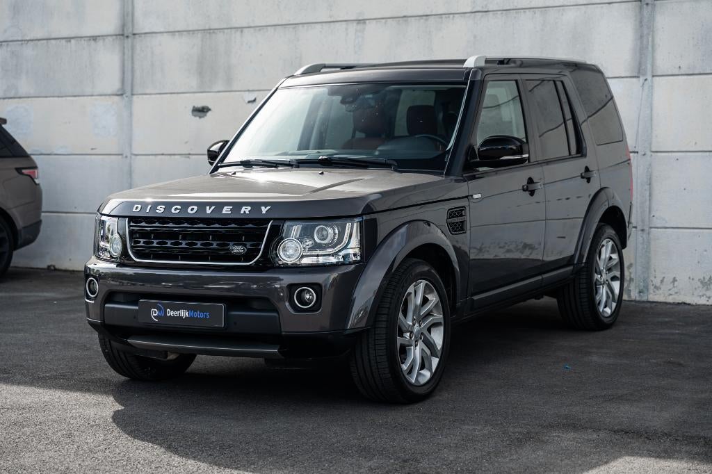 Land Rover Discovery SDV6 Landmark-7 BrownLeather Seats-Pano, Cuir, Argent ou Gris, Achat, Euro 6