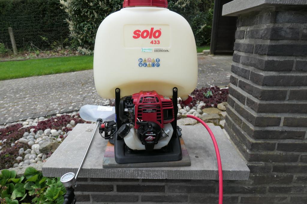 Pulvérisateur à dos Solo 433, Jardin & Terrasse, Outils à main, Enlèvement, Comme neuf, Autres types