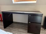 Zwarte bureau van IKEA, Ophalen, Gebruikt, Bureau