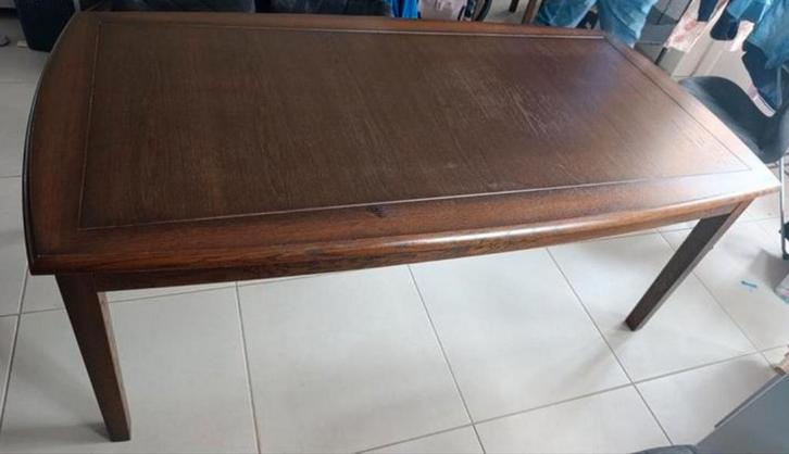 Table à manger en chêne massif en bon état, Maison & Meubles, Tables | Tables de salon, Enlèvement