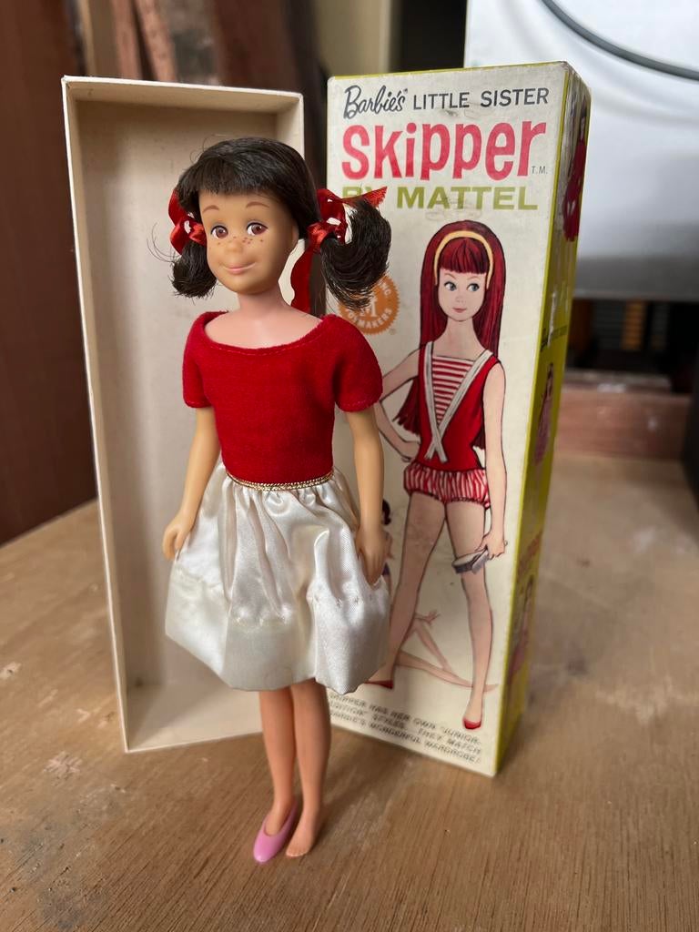 Vintage Barbie, Ophalen of Verzenden, Zo goed als nieuw, Pop, Levensecht of Reborn