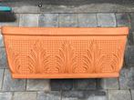 Grote en brede terracotta bloembakken, Tuin en Terras, Ophalen, Steen, Minder dan 30 cm, Zo goed als nieuw