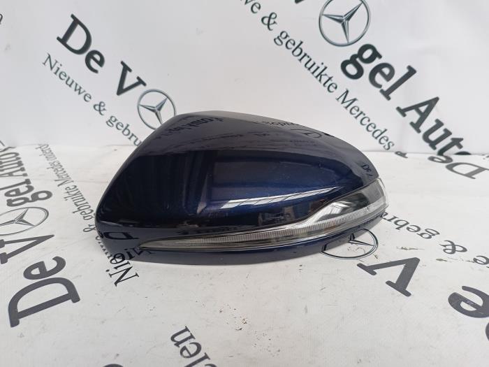 Spiegelkap links van een Mercedes C-Klasse (5890), Auto-onderdelen, Spiegels, Mercedes-Benz, Gebruikt, 3 maanden garantie, Ophalen of Verzenden