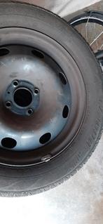 Stalen velgen R16 met zomerbanden, Auto-onderdelen, Ophalen, Velg(en), 16 inch, Personenwagen