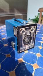 Kodak Six-20 Brownie Junior blauw, Ophalen of Verzenden, 1940 tot 1960, Fototoestel
