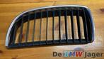 Grill links zwart chroomrand BMW 3-serie E90 E91 51137120007, Gebruikt, Ophalen of Verzenden, BMW, BMW