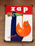 zap emaille reclamebord, Verzamelen, Ophalen of Verzenden, Zo goed als nieuw, Reclamebord