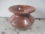 magnifique vase en marbre italien rouge, Antiquités & Art, Enlèvement ou Envoi