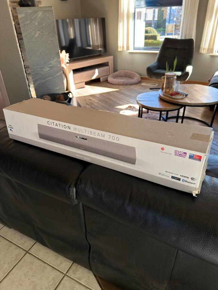 Harman Kardon Citation Multibeam 700 | Geen geluid, TV, Hi-fi & Vidéo, Barres de son, Comme neuf, Enlèvement ou Envoi
