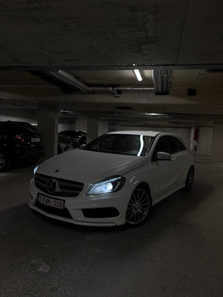 Mercedes a klasse amg pakket facelift benzine, Euro 6, Wit, Particulier, A-Klasse