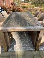 Table de jardin en teck Birlington, Jardin & Terrasse, Enlèvement, Utilisé, Rectangulaire, Bois