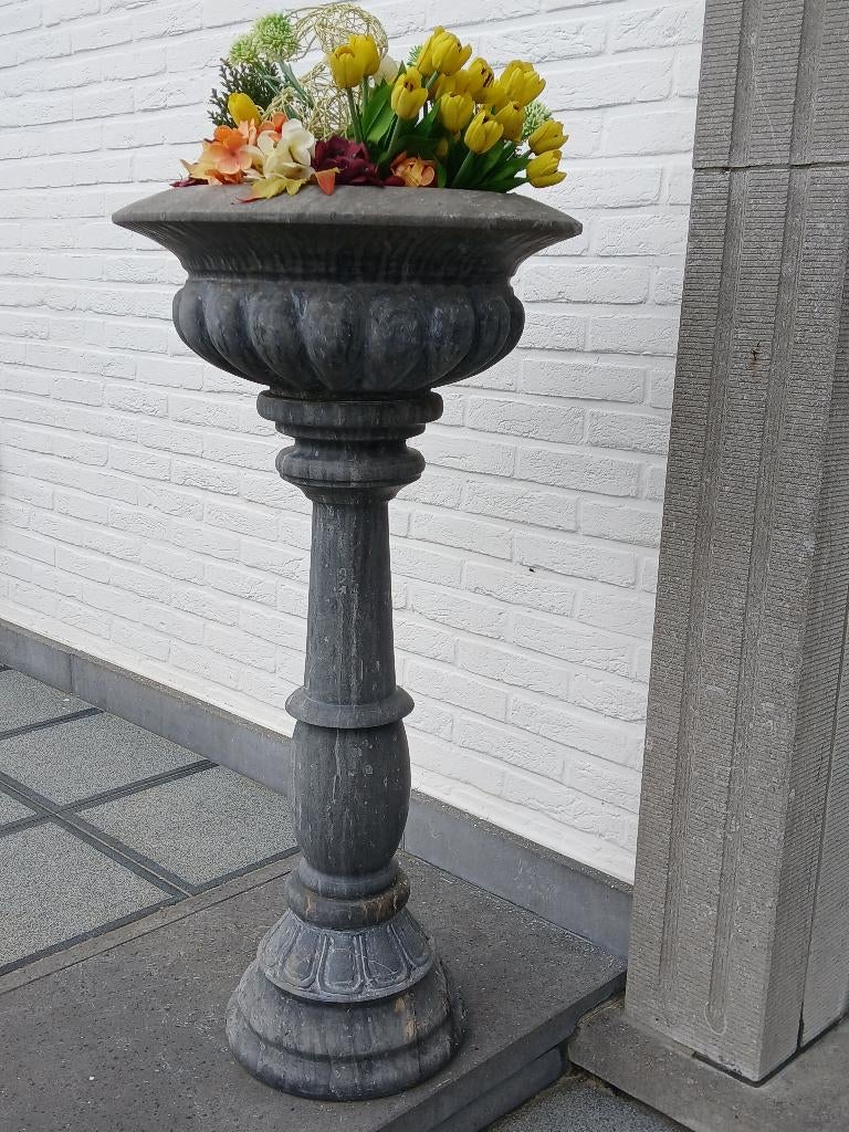 2 marmeren zuilen, Huis en Inrichting, Woonaccessoires | Zuilen en Pilaren, Ophalen