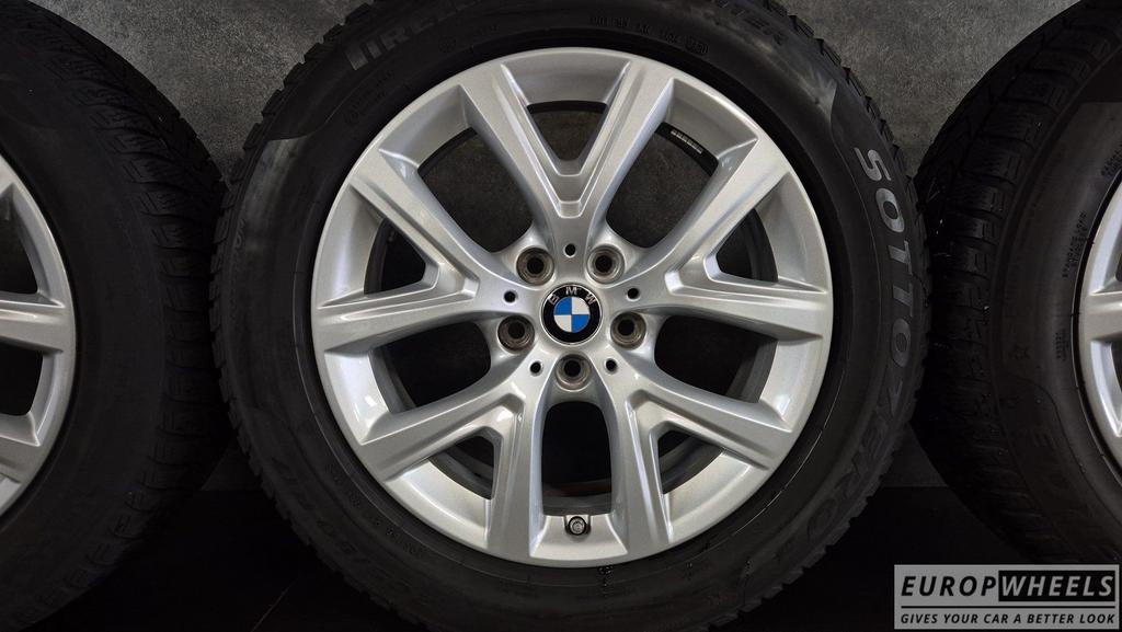 17 inch BMW Velgen Winterbanden X1 F48 X2 F39 Styling 574, Gebruikt, -, -, Banden en Velgen