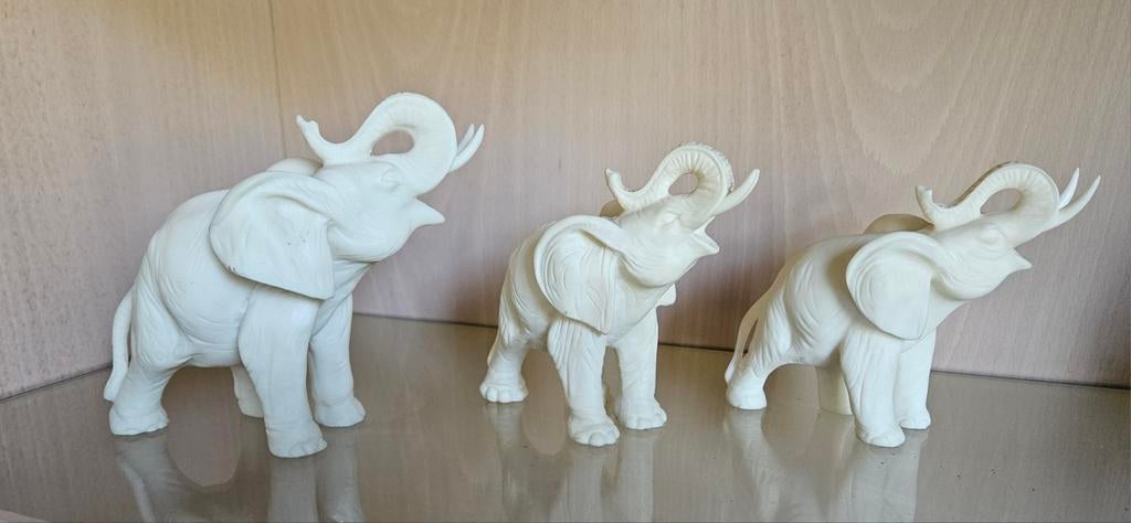 Olifanten set van 3 stuks, Verzamelen, Dierenverzamelingen, Ophalen