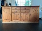 Massief grenen dressoir – 4 laden + 4 deuren, Huis en Inrichting, Ophalen, Zo goed als nieuw