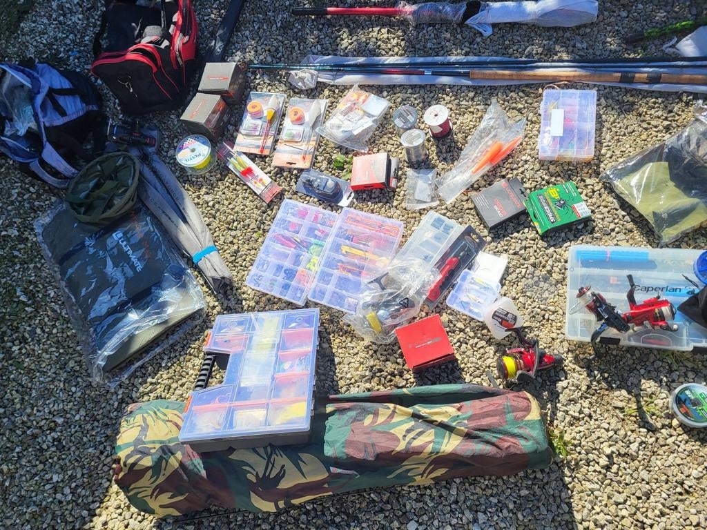 Vismatriaal  hengelsport, Sports nautiques & Bateaux, Pêche à la ligne | Poissons blancs, Enlèvement