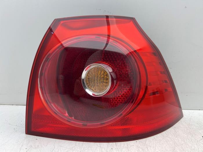 Achterlicht rechts van een Volkswagen Golf, Gebruikt, -, Volkswagen, -