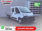 Opel Movano 2.2 140 pk DC Dubbel Cabine Open Laadbak/ 7 Pers, Auto's, Bestelwagens en Lichte vracht, Wit, Bedrijf, Electronic Stability Program (ESP)