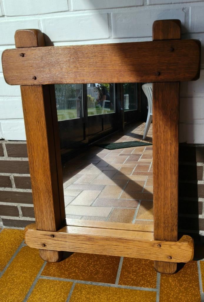 Miroir rustique en chêne, Enlèvement