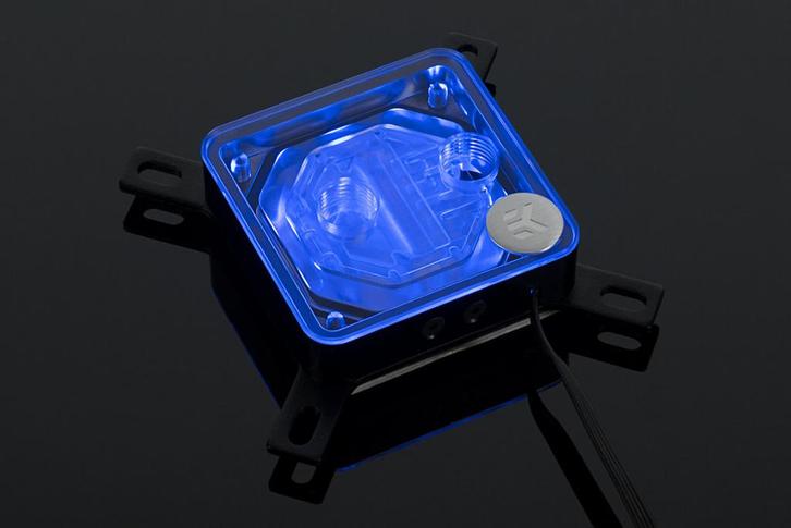 EKWB EK-Supremacy EVO INTEL CPU Koelblok, Computers en Software, Computerkoelers, Zo goed als nieuw, Waterkoeling, Ophalen of Verzenden