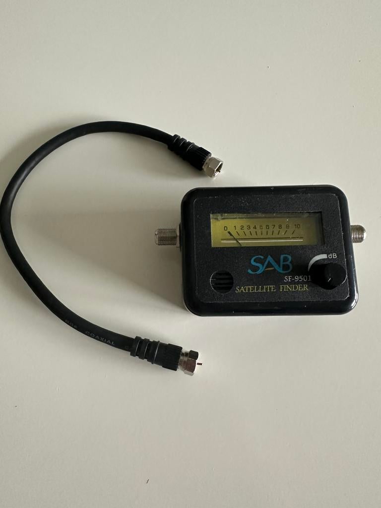 Détecteur de satellites, Enlèvement ou Envoi, Comme neuf, Accessoires d'antenne (parabolique), Autres marques