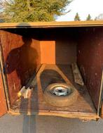 Gesloten aanhangwagen 750 kg., Ophalen, Gebruikt