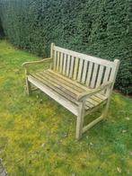 Houten teak bank, Tuin en Terras, Ophalen