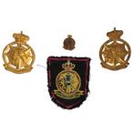 België - kentekens Passieve Luchtverdediging, Verzamelen, Ophalen of Verzenden, Overige soorten, Embleem of Badge