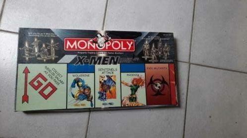 bordspel zgan superhelden Monopoly X-Men Monopolie, Vijf spelers of meer, Ophalen of Verzenden, Zo goed als nieuw, Monopoly