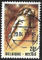 1 Postzegel 1981 Ramp Bois du Cazier België, Enlèvement ou Envoi, Affranchi, Timbre-poste, Autre
