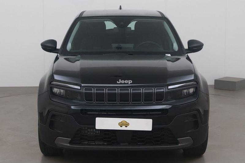 Jeep Avenger 1.2 turbo longitude 100, Auto's, Jeep, Gebruikt, Overige bekleding, Zwart, 100 pk