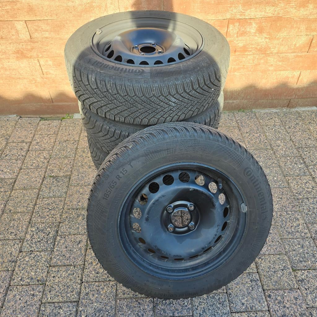 Winterbanden auto, Auto-onderdelen, Banden en Velgen, Ophalen, Gebruikt, 15 inch, Band(en)