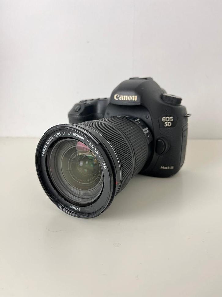 Canon EOS 5D Mark III + 24-105mm + extra's | 16.950 clicks, Audio, Tv en Foto, Fotografie | Professionele apparatuur, Gebruikt