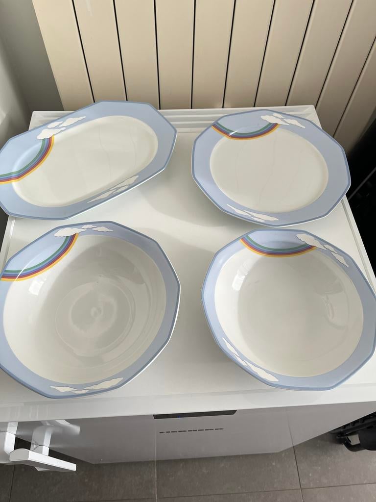 Twee slakommen en twee schotels, Ophalen, Zo goed als nieuw, Kom(men), Overige stijlen