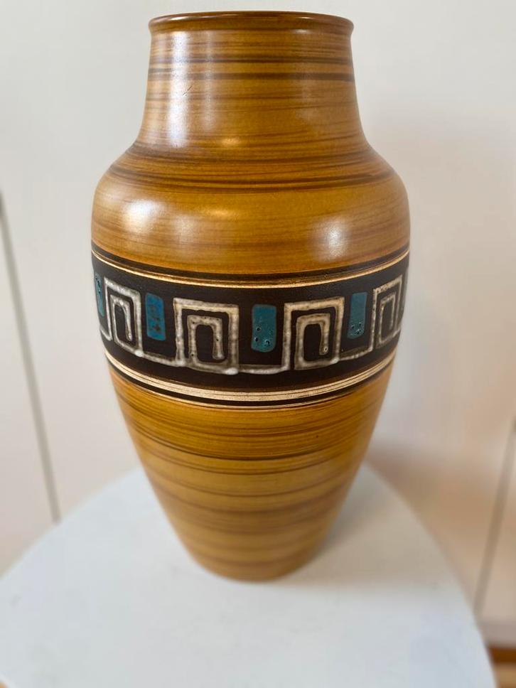 Vintage Jasba vloervaas uit West-Duitsland, Antiek en Kunst, Antiek | Vazen, Ophalen of Verzenden