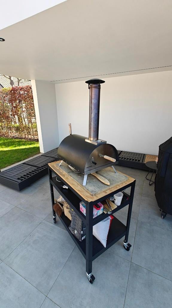 OUTR Pizzaiolo Pizzaoven - Pelletoven, Ophalen of Verzenden, Gebruikt