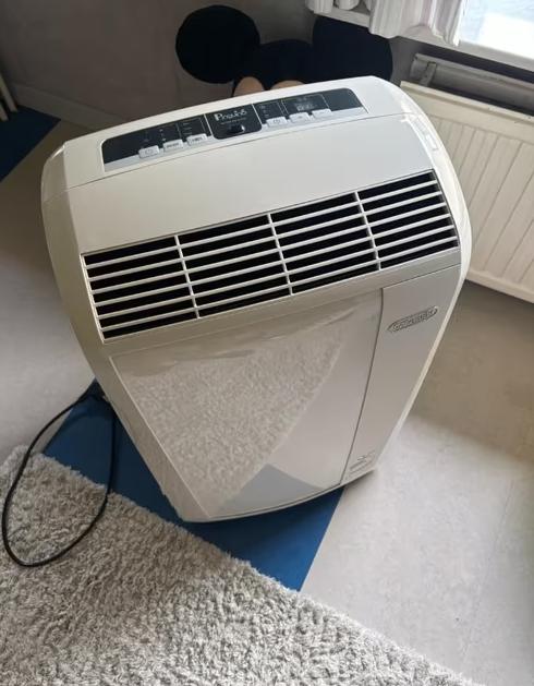 DE LONGHI Mobiele Airconditioning (PAC N90 Silent), Ophalen, Energieklasse A of zuiniger, 3 snelheden of meer, Zo goed als nieuw