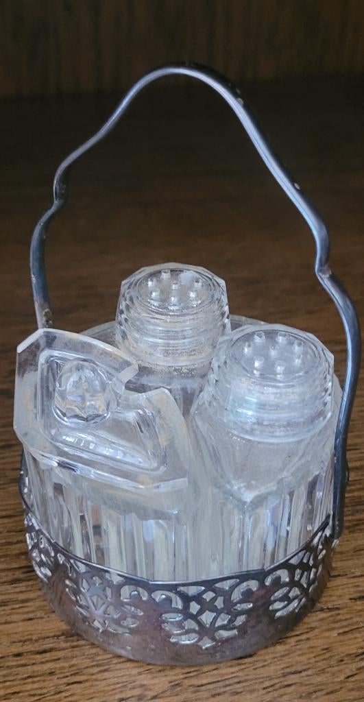 service à condiments vintage, Antiquités & Art, Enlèvement