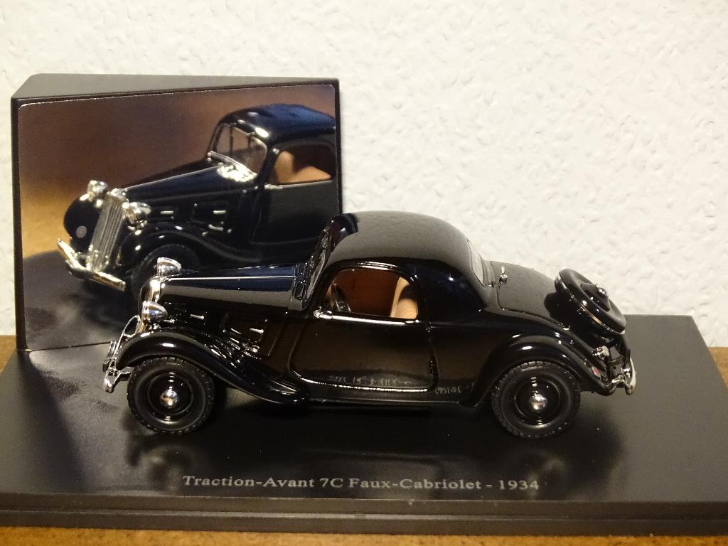 Citroën Traction Avant 7C Faux Cabriolet 1:43, Ophalen of Verzenden, Nieuw, Auto, Overige merken