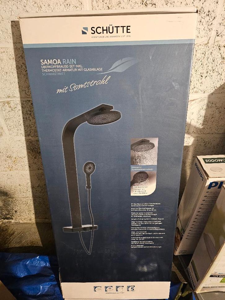 Lot Sanitaire, Bricolage & Construction, Sanitaire, Neuf, Douche, Chrome, Verre, Inox, Enlèvement ou Envoi