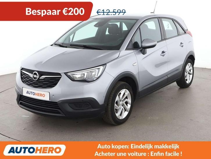Opel Crossland X 1.2 Turbo Edition (bj 2020), Auto's, Opel, Te koop, Crossland X, 360° camera, ABS, Airbags, Airconditioning, Android Auto