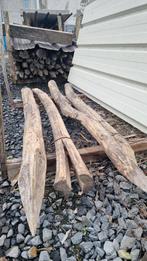 Piquets de jardin en acacia, Enlèvement, Comme neuf, 180 à 250 cm, Poteaux