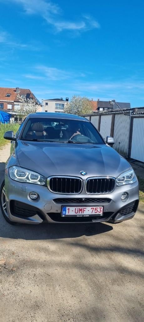 BMW X6 M PACK XDRIVE 35i, Autos, BMW, Cuir, Argent ou Gris, Achat, Euro 6