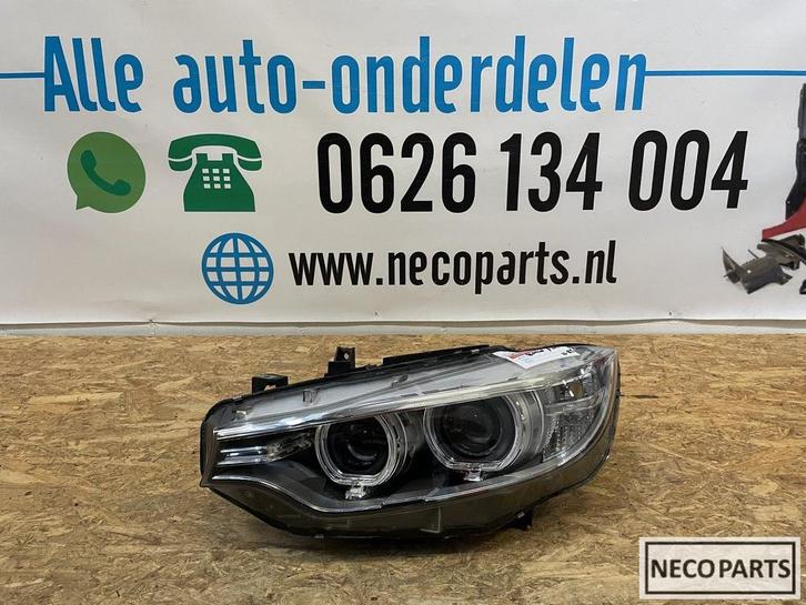 BMW 4 SERIE F32 F33 F36 XENON KOPLAMP LINKS 7387541, Auto-onderdelen, Verlichting, BMW, Gebruikt, Ophalen of Verzenden