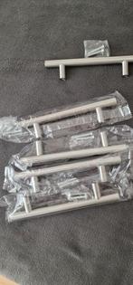 Poignées Inox pour meubles de cuisine., Enlèvement, Neuf, Gris