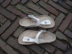 Birkenstock wit gizeh 39 nu gratis verzending per post, Slippers, Verzenden, Wit, Zo goed als nieuw
