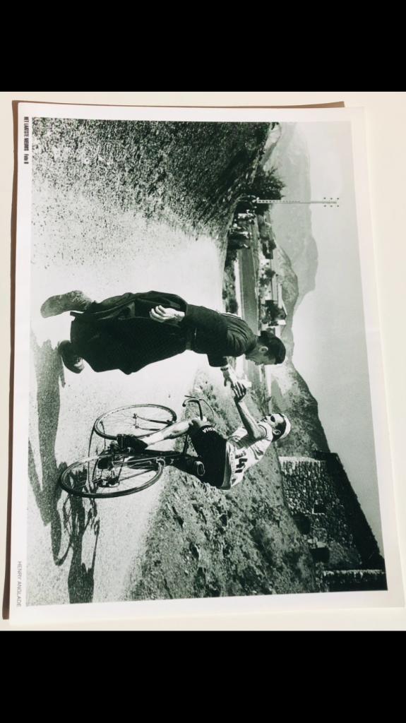 Photo d'Henry Anglade à vélo, Enlèvement ou Envoi, Neuf