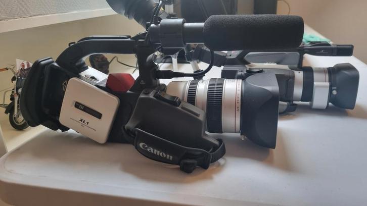 Divers vintage video camera's canon etc, Audio, Tv en Foto, Videocamera's Analoog, Camera, Ophalen