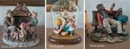 Verschillende porseleinen capodimonte beeldjes, Ophalen of Verzenden